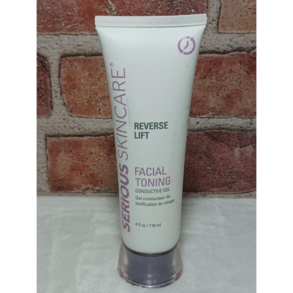 Serious Skin Care Reverse Lift Facial Toning Conductive Gel 4 fl oz New Sealed‎